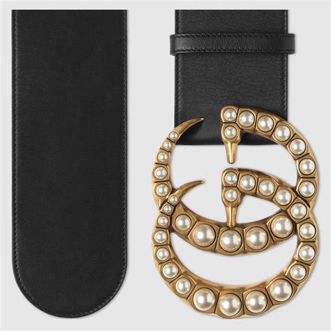 gucci belt with pearl|gucci pearl belt small.